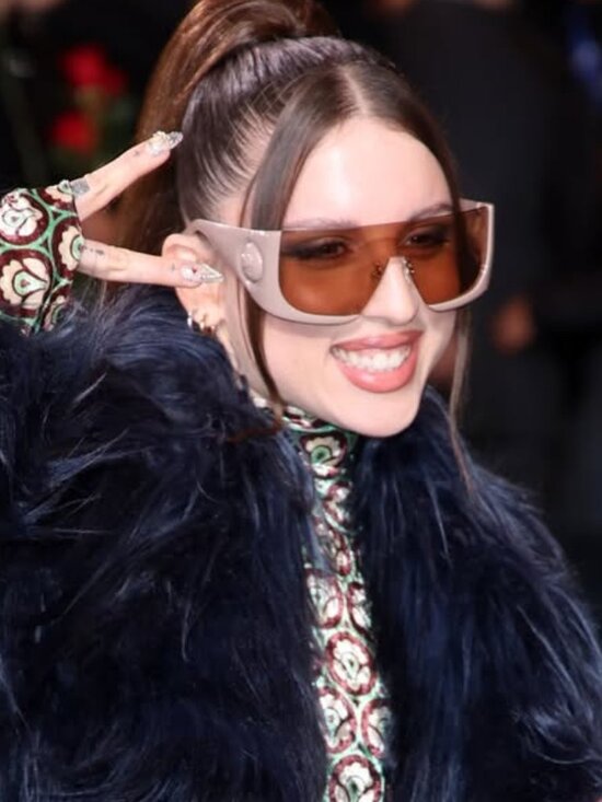 Etro ETROMACARON 0FWM 2S Shield Sunglasses - Nude / Pink main image 8